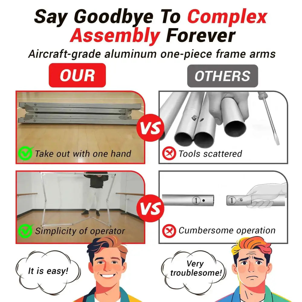 Indoor Golf Simulators Enclosure 10 X 8FT with HD Impact Screen & Durable Aluminum Frame,30 Minutes Quick Setup Golf Simulators Equipment for Home, Backyard & Garage